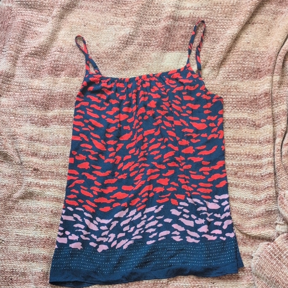 Stylish Women's Blue and Pink Top